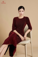 41098 - Đầm bling bling dài tay