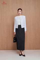 82537 - Áo vest ngắn nỉ len