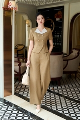 B1261N - Set bộ công sở: Áo + Quần suông