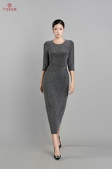 41098 - Đầm bling bling dài tay