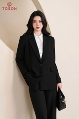 82034 - Áo blazer trượt hàn dáng suông cổ K