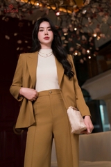 B8209V05 - Bộ text phẩy vàng đồng: Vest + Quần