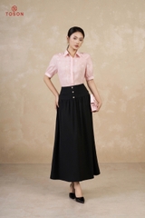 33035B65 - Chân váy xòe carolan cạp đính cúc