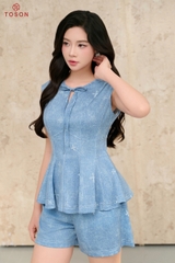 JBQ10X05 - Bộ cotton bò: Áo+Quần short