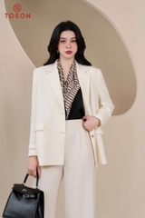 82034 - Áo blazer trượt hàn dáng suông cổ K