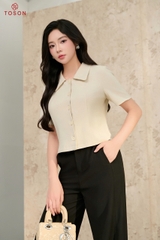 19001 - Áo sơ mi xước nhật cổ sam