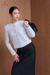 82537 - Áo vest ngắn nỉ len