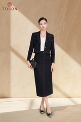 84023T95 - Áo vest bò dập họa tiết