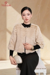 81980 - Áo khoác lông tầng tay lỡ