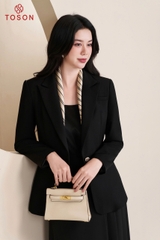 82511B35 - Vest dáng basic trượt hàn đen