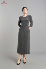 41098 - Đầm bling bling dài tay