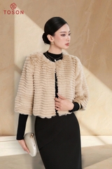 81980 - Áo khoác lông tầng tay lỡ