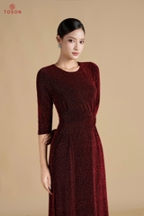 41098 - Đầm bling bling dài tay