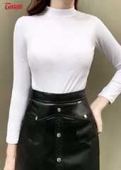 AG102 - Áo giữ nhiệt tay dài, cổ 3cm