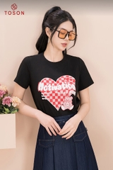 34093T94 - Chân váy bò xanh than xếp ly túi ốp, thắt đai