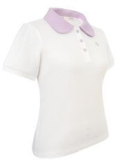 AP433 - Áo polo suông cổ sen phối - cotton