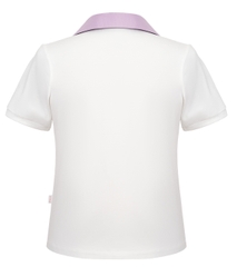 AP433 - Áo polo suông cổ sen phối - cotton
