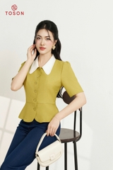 19619 - Áo đờ mi phối cổ