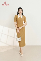 19619 - Áo đờ mi phối cổ