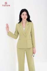 B8326X34 - Bộ blazer xanh cốm: Áo + Quần