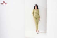 B8326X34 - Bộ blazer xanh cốm: Áo + Quần
