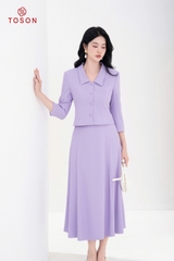 B8375 - Bộ Vest tuýp si: Vest tay lỡ + CV