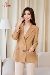 84513N94 - Áo vest nâu dáng dài- tuýp si (Test)