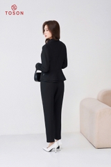 B8273B14 - Bộ Vest trượt hàn đen: Vest + Quần (test)
