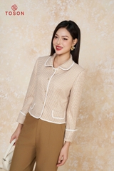 81088K34 - Vest tweet kem bọc viền lé
