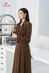 B8310N94 - Bộ Vest tuýp si nâu + CV