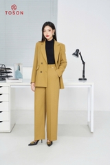 B8282V14 - Set bộ text: Blazer + Quần suông