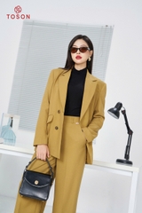 B8282V14 - Set bộ text: Blazer + Quần suông