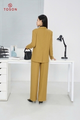 B8282V14 - Set bộ text: Blazer + Quần suông