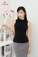 ABR06 - Áo cotton Borip dáng ôm, sát nách cổ 3cm.