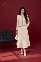 83526K14 - Vest text kẻ be kem