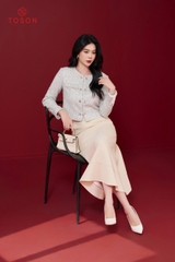 82519 - Áo len, vest cổ tròn