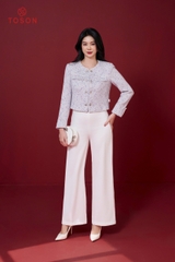 82519 - Áo len, vest cổ tròn