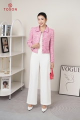 82530P94 - Vest tweet hồng sen