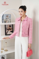 82530P94 - Vest tweet hồng sen
