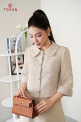 82834 - Áo len vest lửng cổ sam