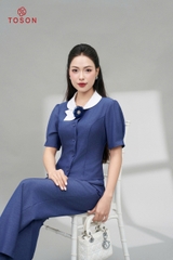 B1201 - Bộ Công sở: Áo cổ trắng + Quần
