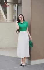 AP442 - Áo polo cổ bổ trụ