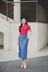 AP442 - Áo polo cổ bổ trụ