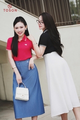 AP442 - Áo polo cổ bổ trụ