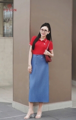 AP442 - Áo polo cổ bổ trụ