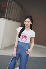 AP202 - Áo cotton vai chờm in quả cherry