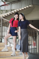 AP203 - Áo cotton bấu mí nổi