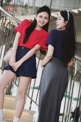 AP203 - Áo cotton bấu mí nổi