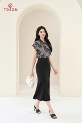 11050 - Áo lụa vai chờm