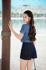 JAN12X05 - Áo cotton bò rút gấu